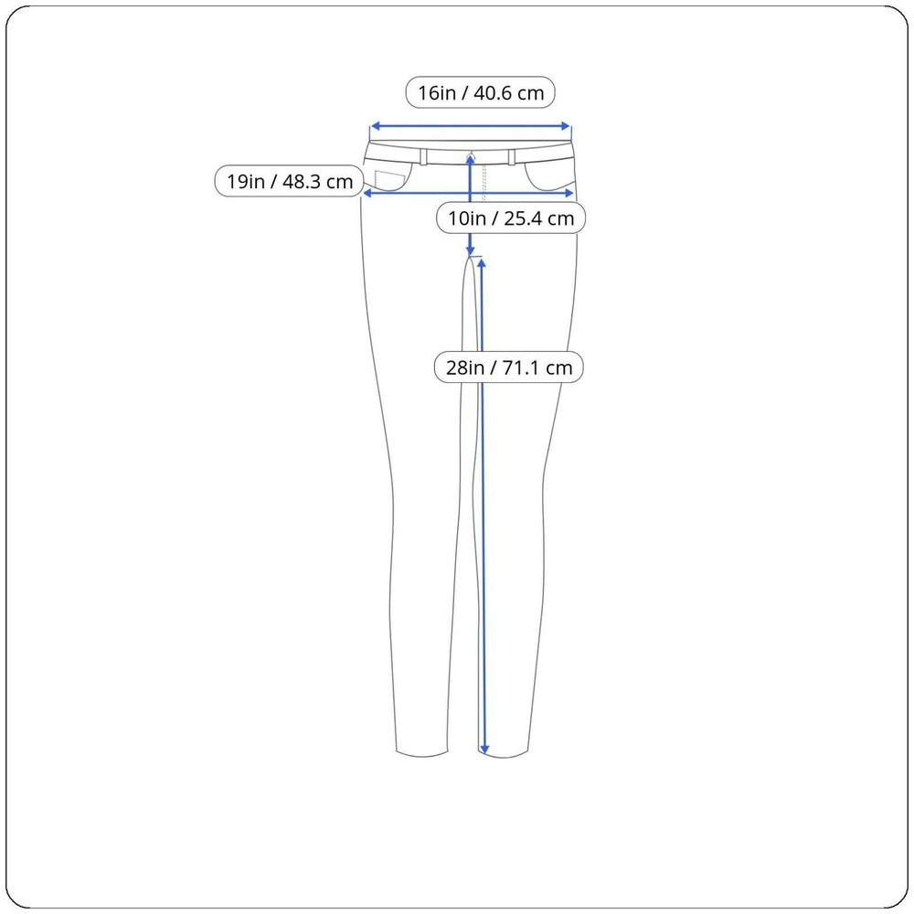Judy Blue Hi Rise Skinny Jeans Womens 13/31 JB82253 Dark Wash Stretch Whiskered - Picture 5 of 9